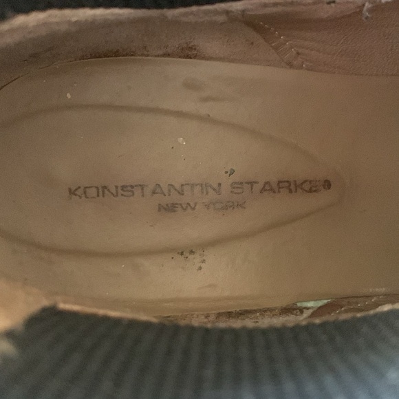 Konstantin Starke Black Italian Leather Chelsea Ankle Boots Size 39.5 - Picture 8 of 9